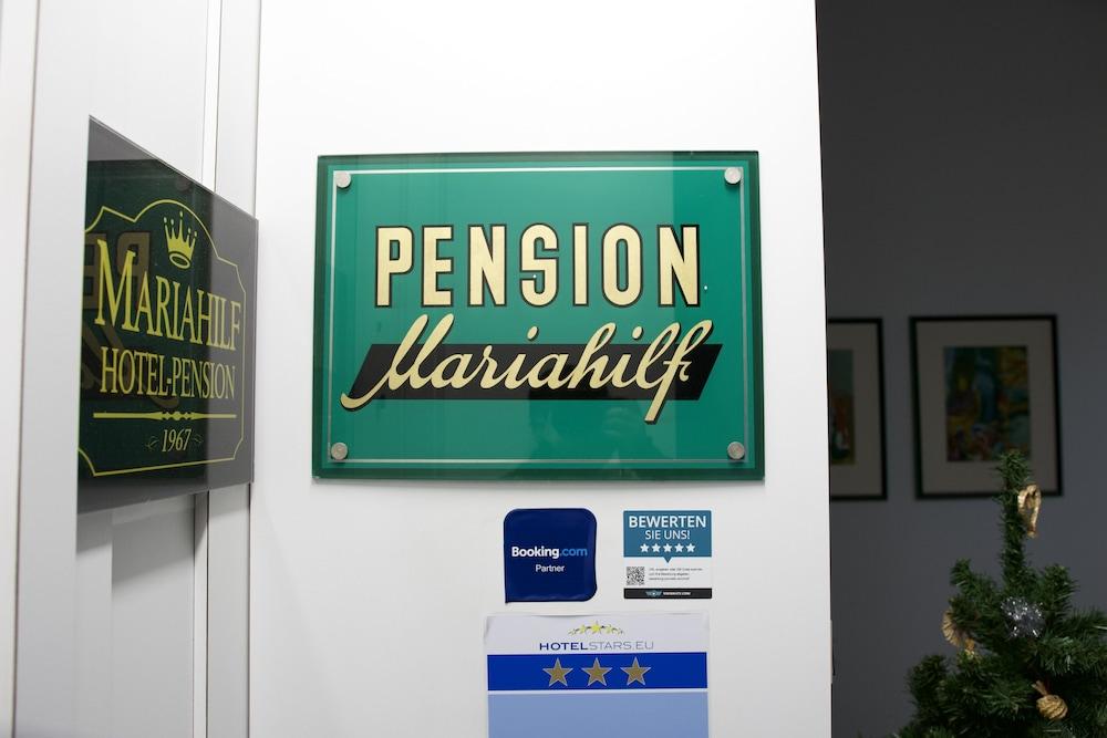 Pension Hotel Mariahilf Вена Экстерьер фото